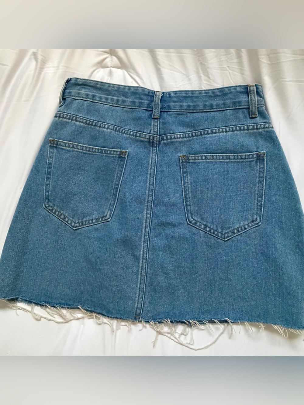 Princess Polly Hallie Denim Mini Skirt - Light blue - Picture 4 of 5
